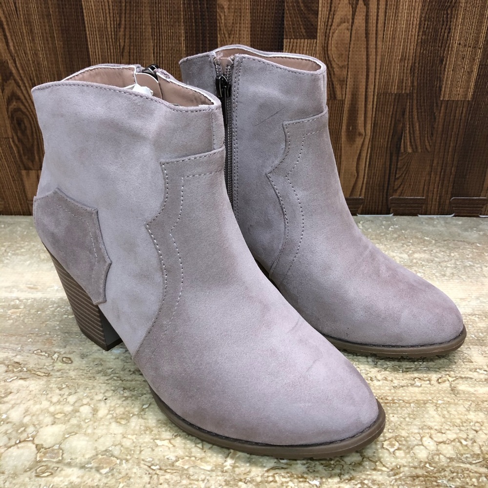 Gucheng Ankle Boot Western Cowboy Low heel 7